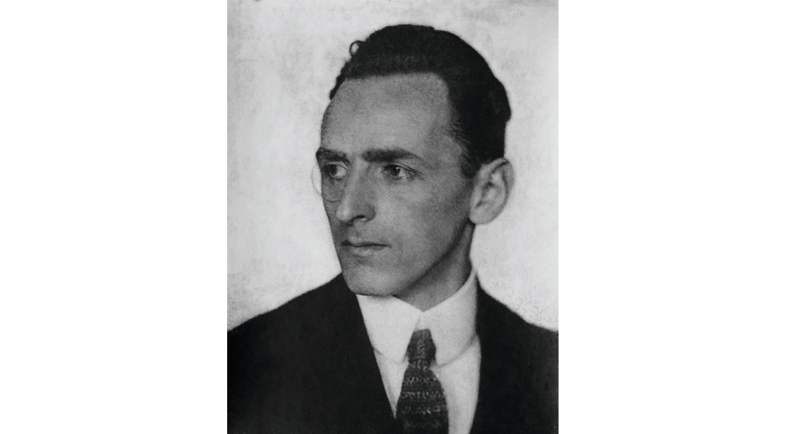 Hugo Erfurth: Porträt Evarist Adam Weber, 1919